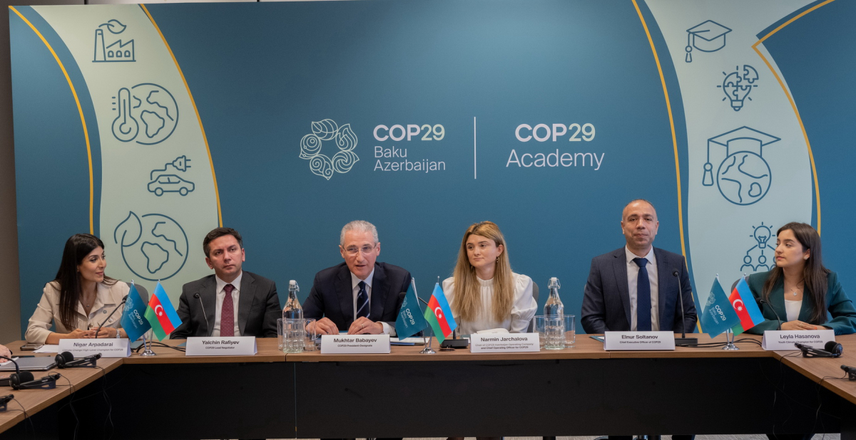 Состоялась официальная церемония открытия Академии COP29