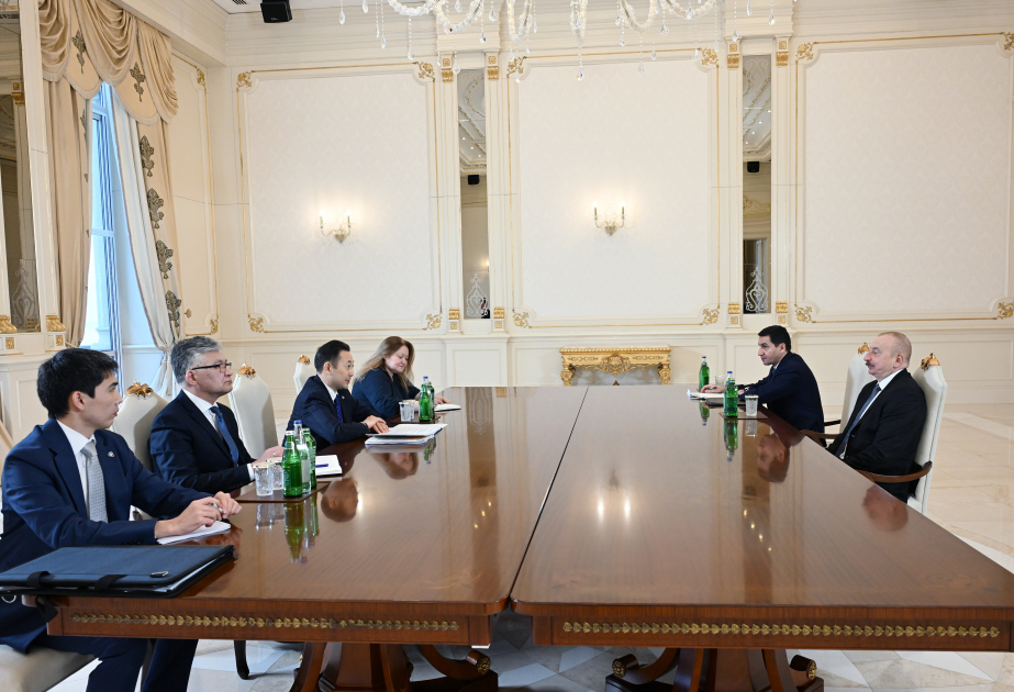 Президент Ильхам Алиев принял генерального секретаря Совещания по взаимодействию и мерам доверия в Азии