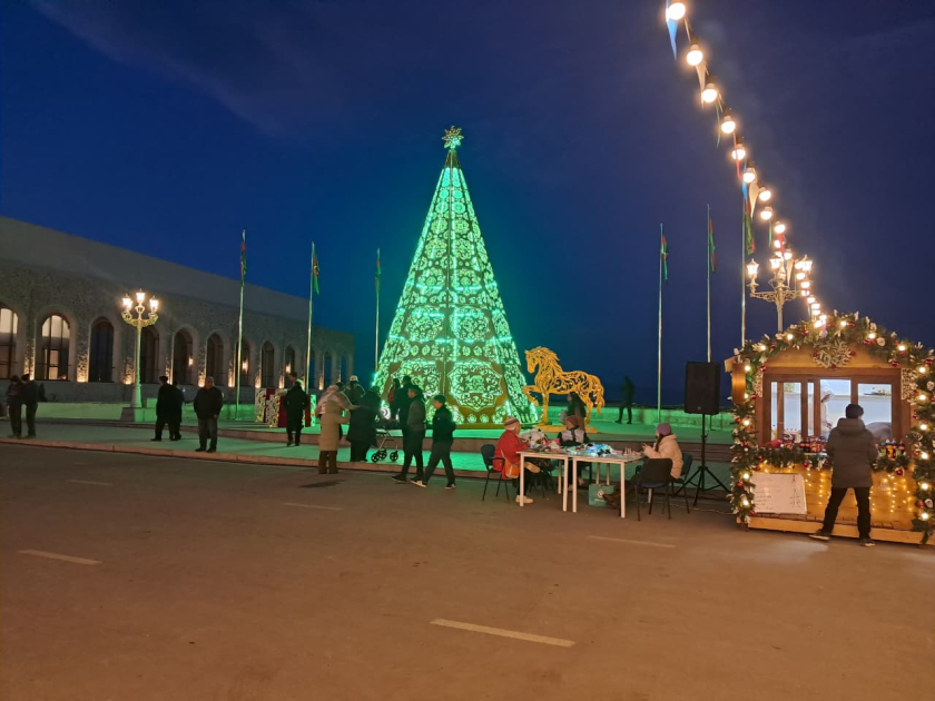 В Ханкенди открылась праздничная ярмарка «Зимняя сказка»