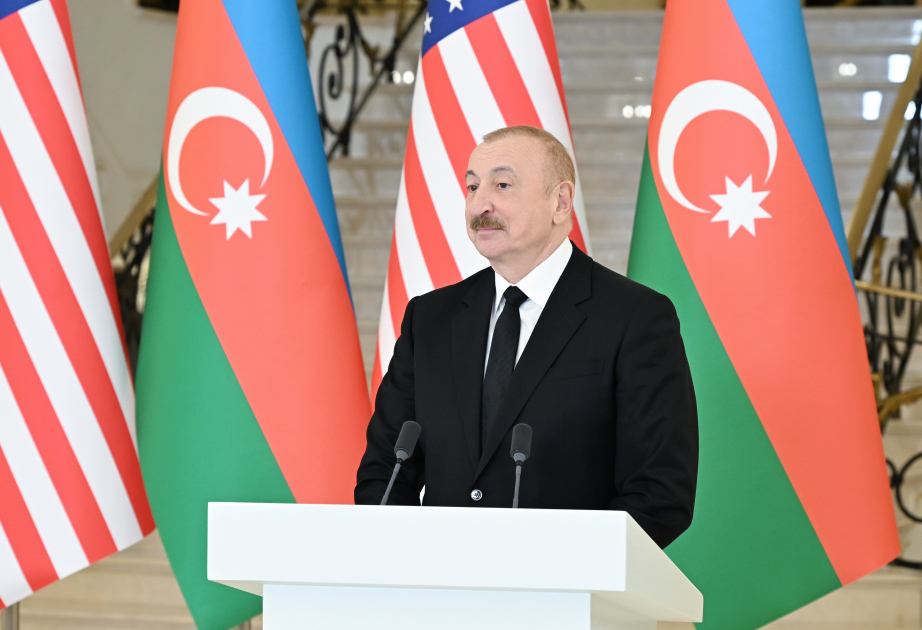 Президент Азербайджана: Одним из важнейших результатов усилий администрации Трампа–Вэнса в нашем регионе является проект TRIPP