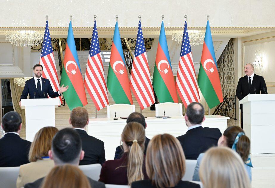 Вэнс: Думаю, под руководством Президента Трампа и Президента Алиева отношения между США и Азербайджаном улучшатся и станут более прочными