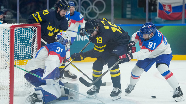 Словакия вышла в 1/4 финала хоккейного турнира зимней Олимпиады-2026