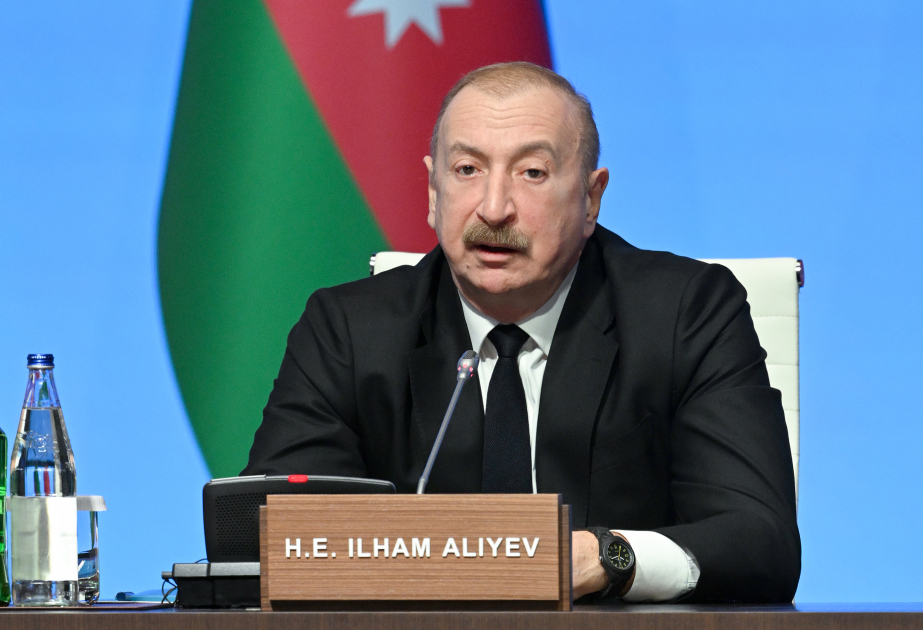 Президент Ильхам Алиев: Азербайджан играет важную роль в качестве надежного транзитера энергоресурсов