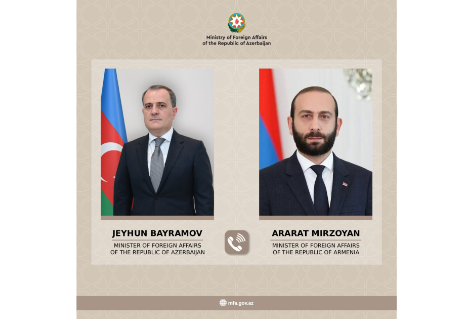 Главы МИД Азербайджана и Армении провели телефонный разговор