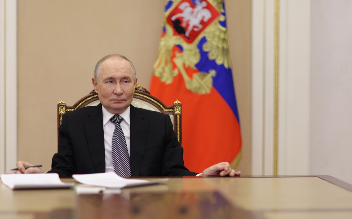 Путин поздравил Токаева с проведением референдума о новой конституции Казахстана