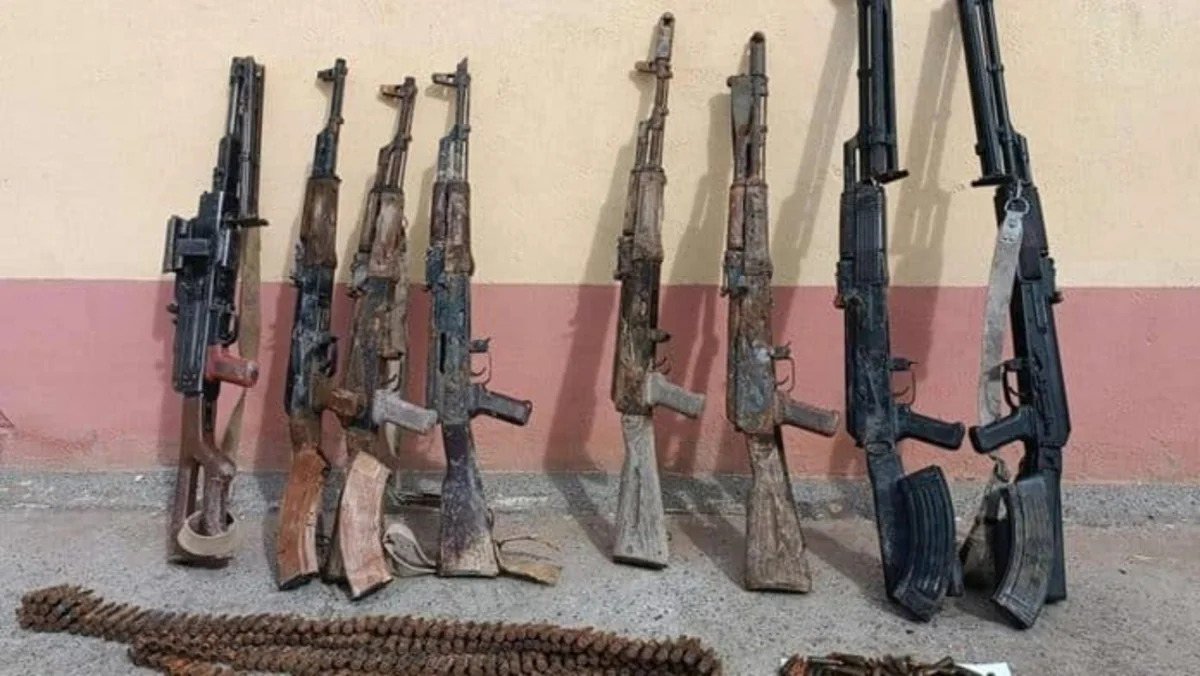 В Баку и регионах изъяты оружие и боеприпасы