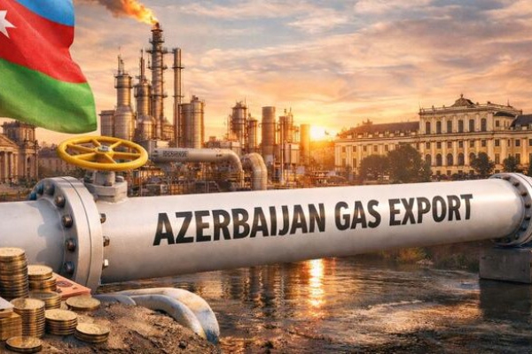 Сколько газа экспортировал Азербайджан?