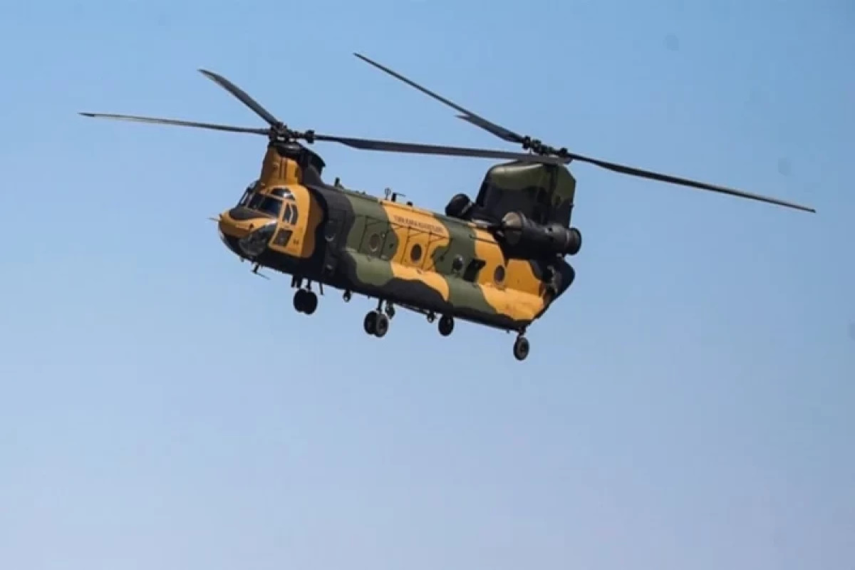 В Турции рухнул военный вертолет