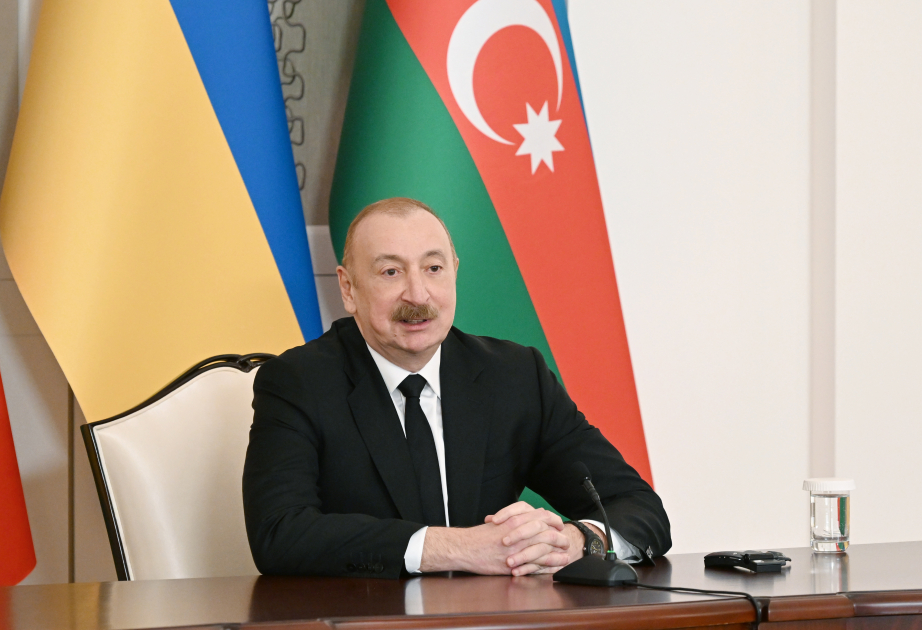 Президент Ильхам Алиев: Наше сотрудничество с Украиной имеет очень прочную политическую основу