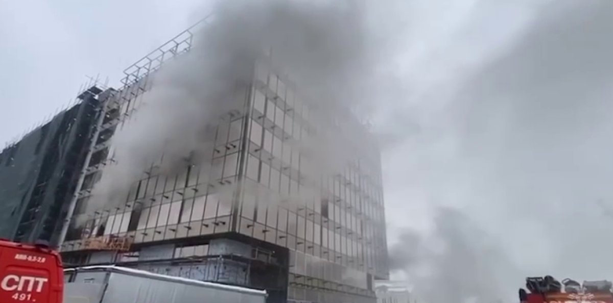 Сильный пожар в Москве: есть погибшие