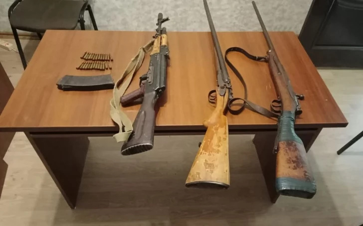 В Азербайджане изъято семь единиц незаконно хранившегося оружия