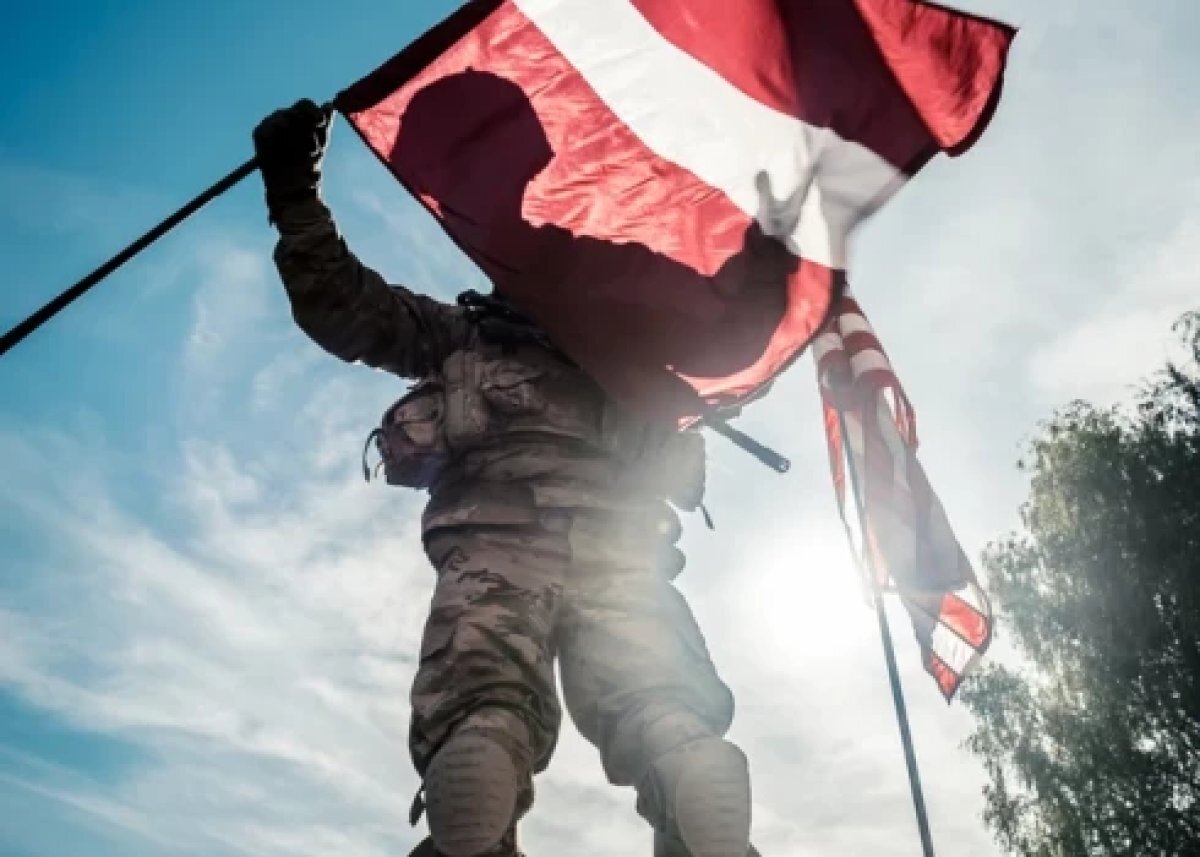 Латвия ждет американских военных