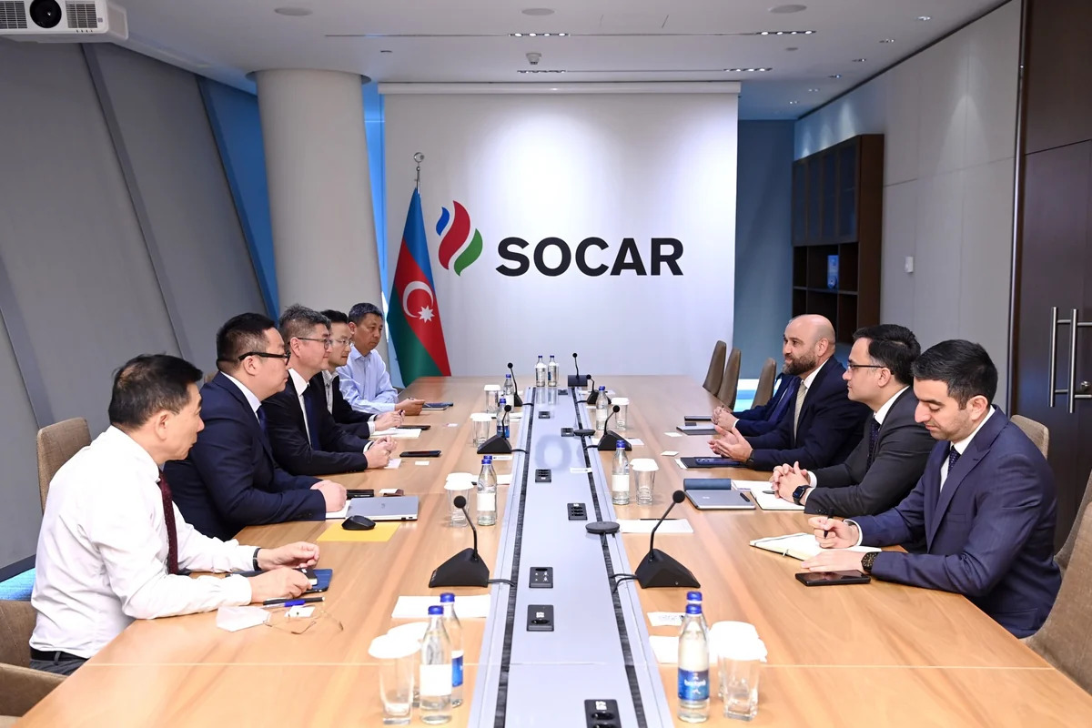 SOCAR обсудила с COOEC сотрудничество в рамках проекта «Абшерон»