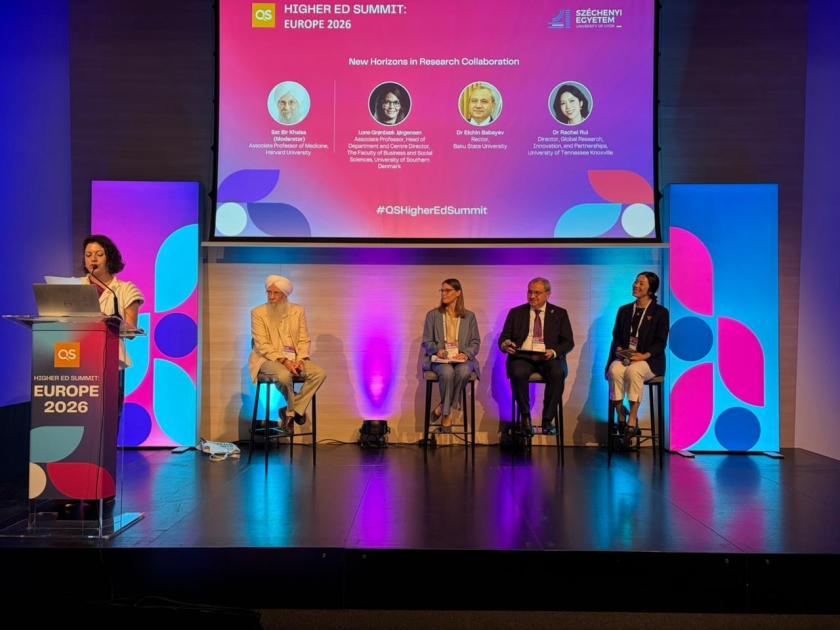 Ректор БГУ выступил на панельной сессии саммита QS Higher Ed Summit: Europe 2026