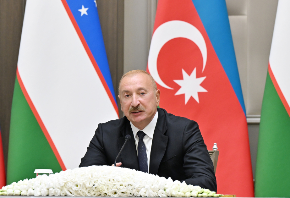 Президент Ильхам Алиев: Центральная Азия и Азербайджан сегодня – это один геополитический, геоэкономический регион, имеющий огромный потенциал роста