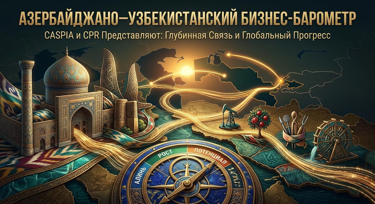 CASPIA и CPR представят «Азербайджано–узбекистанский бизнес-барометр»