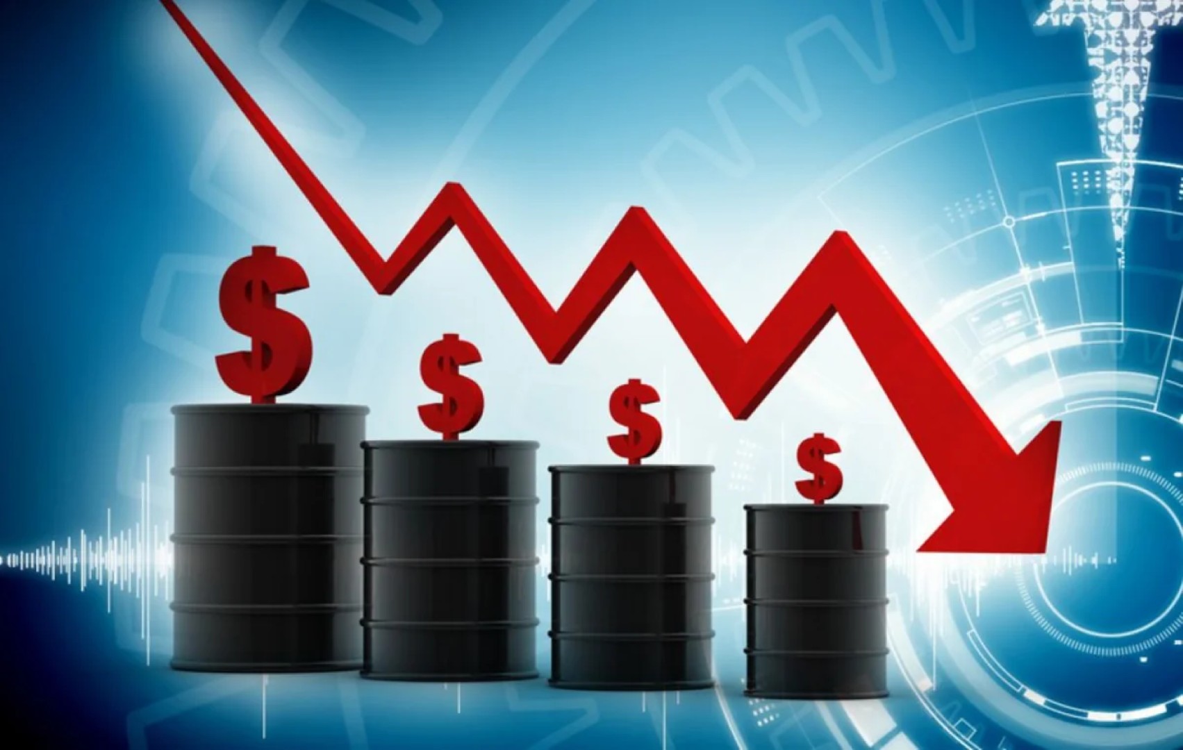 Цена на азербайджанскую нефть упала ниже $117