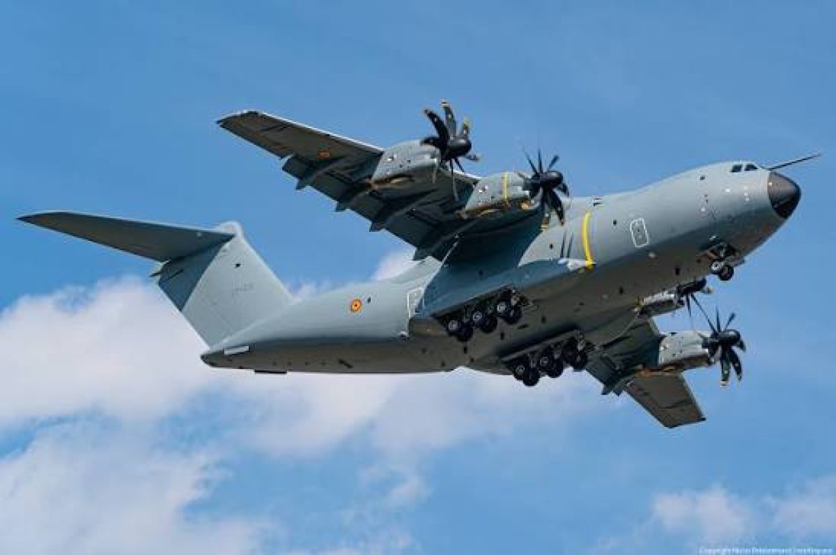 Турецкий военный самолет приземлился в Эстонии