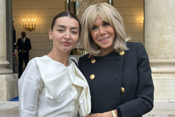 Лейла Абдуллаева поблагодарила Брижит Макрон за гостеприимство
